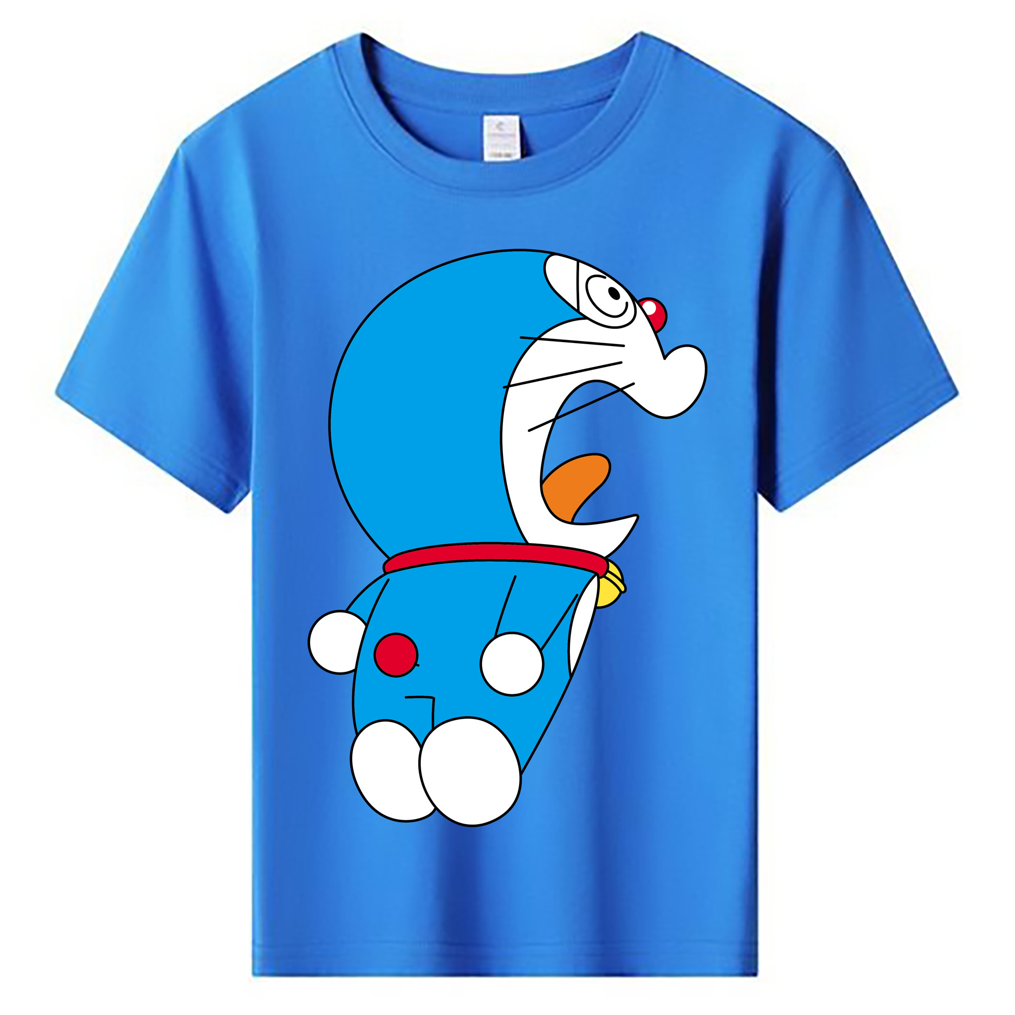 （画像用） ドラえもん Doraemon 綿100％キッズTシャツ（フロントプリント）